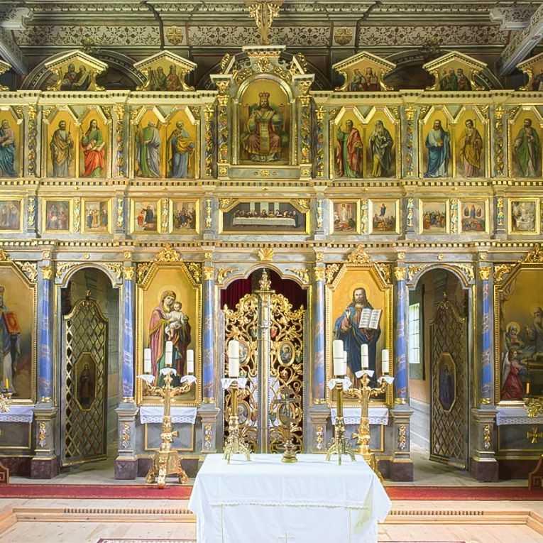 Lemkos orthodox church complex