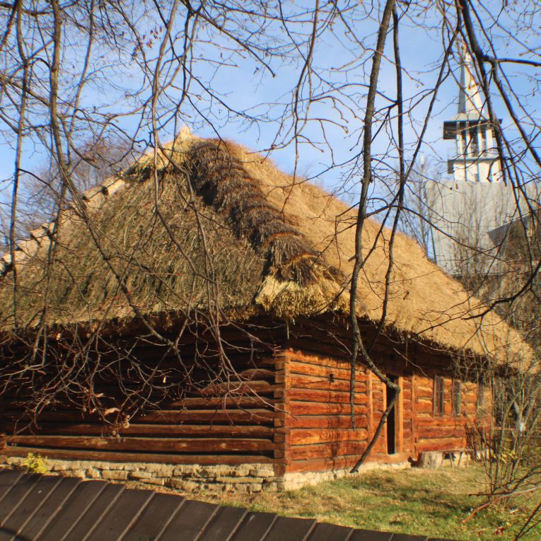 Open-air museum of the Pogórzańska village for them. prof. Roman Reinfuss in Szymbark.