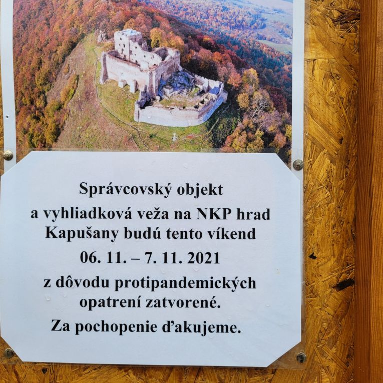 Zamek - Kapušany.
