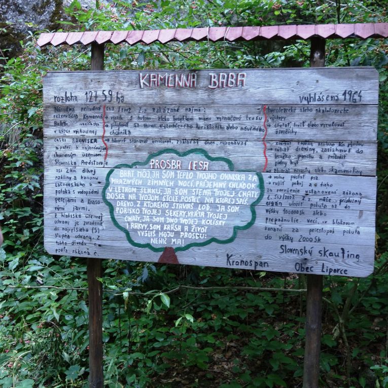 Stone Baba Reserve. Kamenna baba