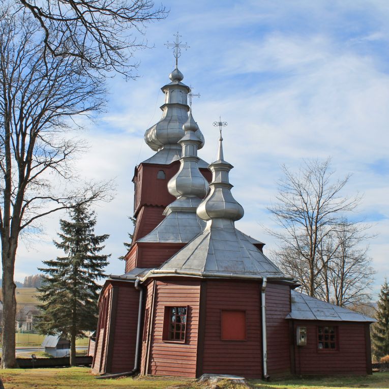 Muszynka - the wooden church of St. John