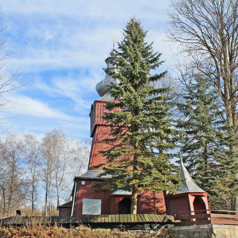 Muszynka - drewniana cerkiew św Jana