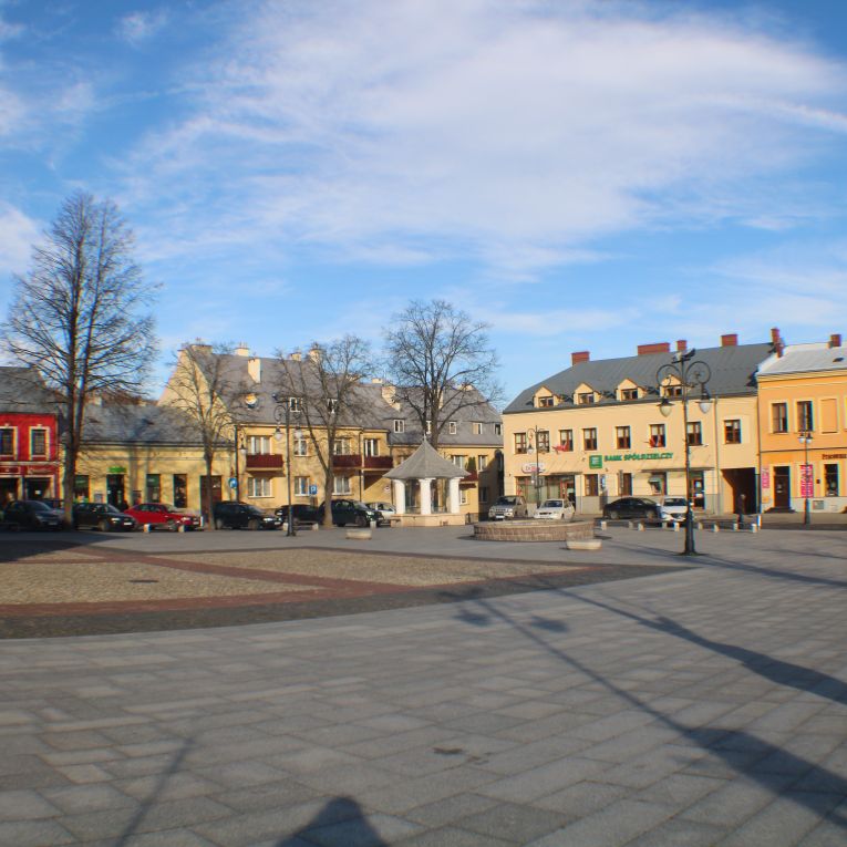 Hlavné trhové námestie v Bieczi