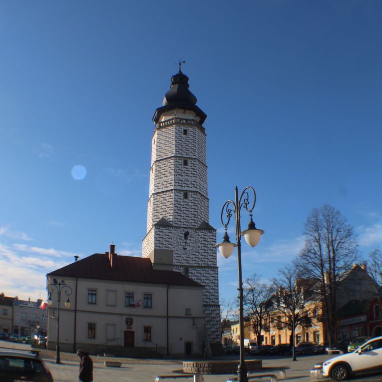 The Main Market Square in Biecz