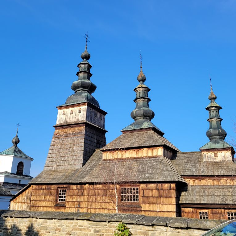 Orthodox church of the Protection of the Mother of God in Owczary.
