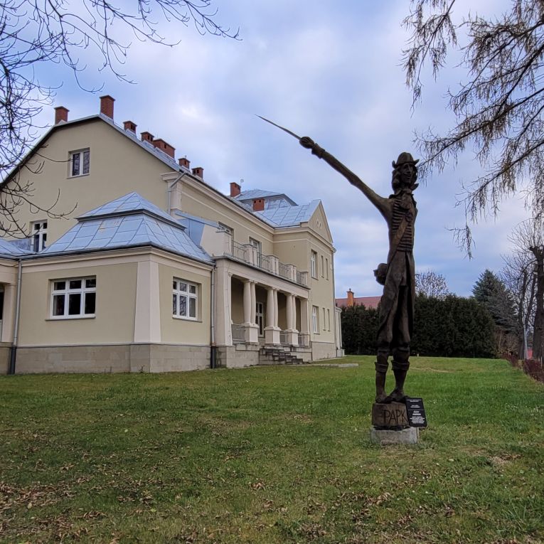 The Szeptycki manor in Korczyn