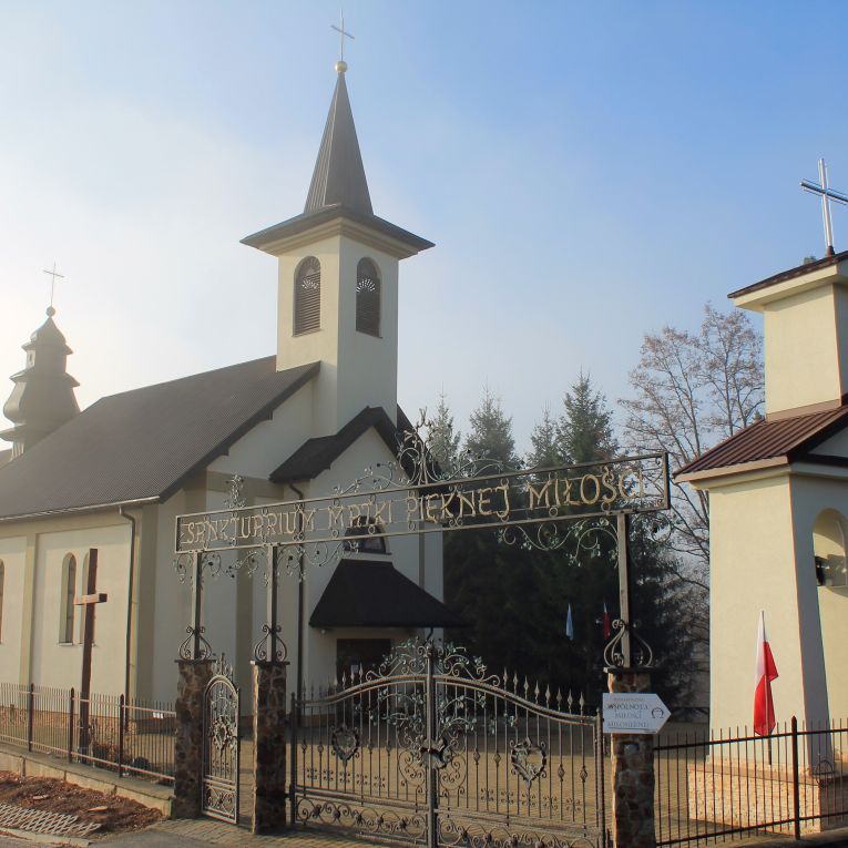 Sanctuary of Our Lady of Beautiful Love in Polańczyk.
