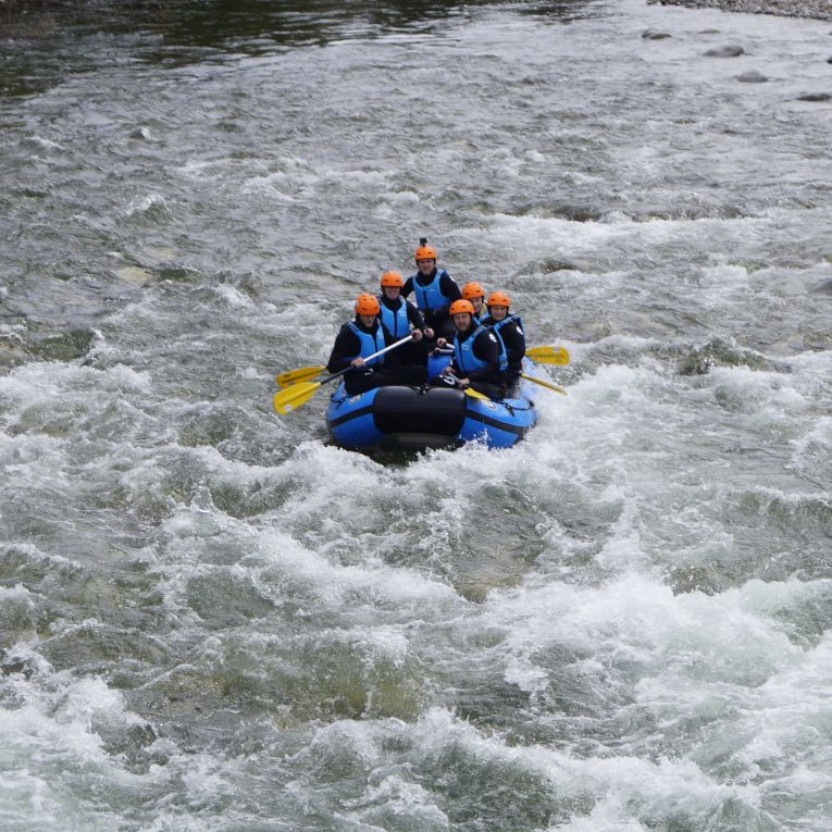 A rafting trip down the Dunajec River gorge in Cerveny Klastor