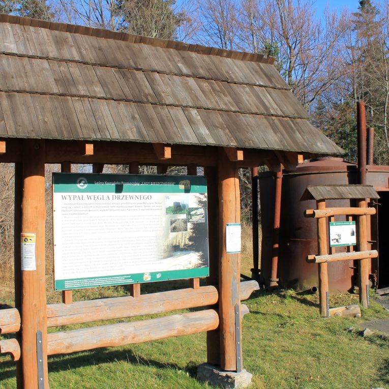 Múzeum pálenia dreveného uhlia pod holým nebom