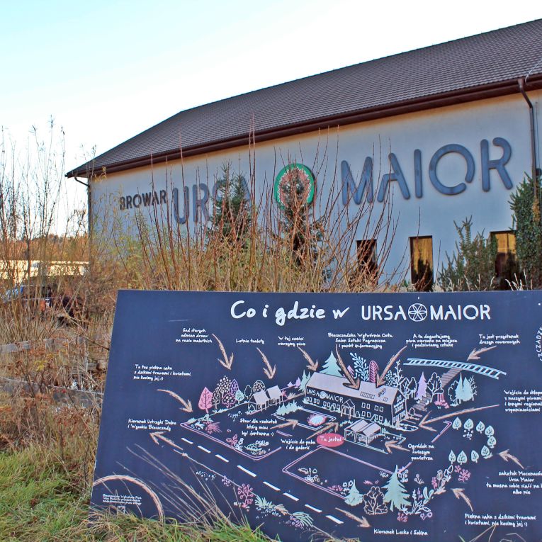 Pivná továreň Ursa Maior v Bieszczadoch